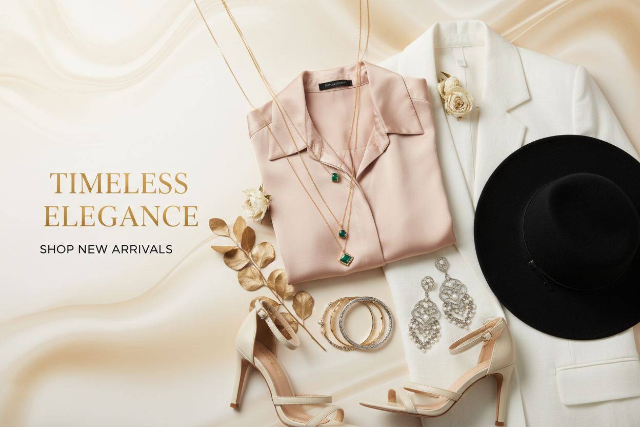 Jewelry Fashion Banner